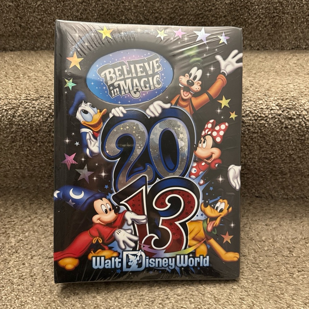 Walt Disney World Photo Album Memo CD Sleeve 2013 Brand New Sealed Vtg